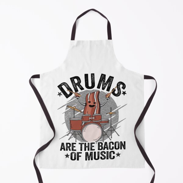 Item preview, Drums Are The Bacon Of Music Funny Drummer Bacon Gift designed and sold by Stronzi.