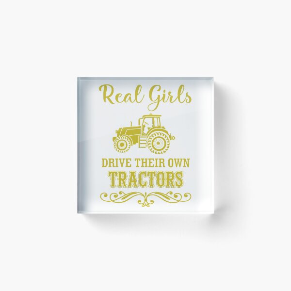 Artikelvorschau, Echtes Mädchen fahren ihre eigenen Traktoren - Lustiges Traktor fantastisches Geschenk für Männer, Frauen und Kinder entworfen und verkauft von Titmit.