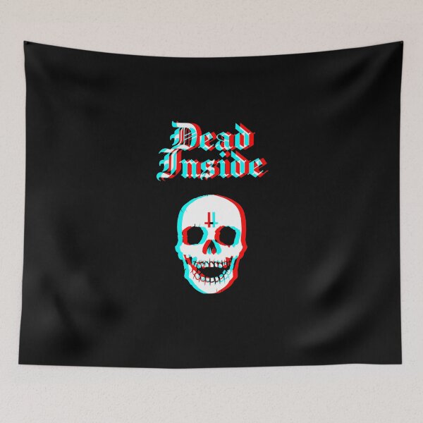 Item preview, Dead Inside Vaporwave Skull designed and sold by Kolsab.