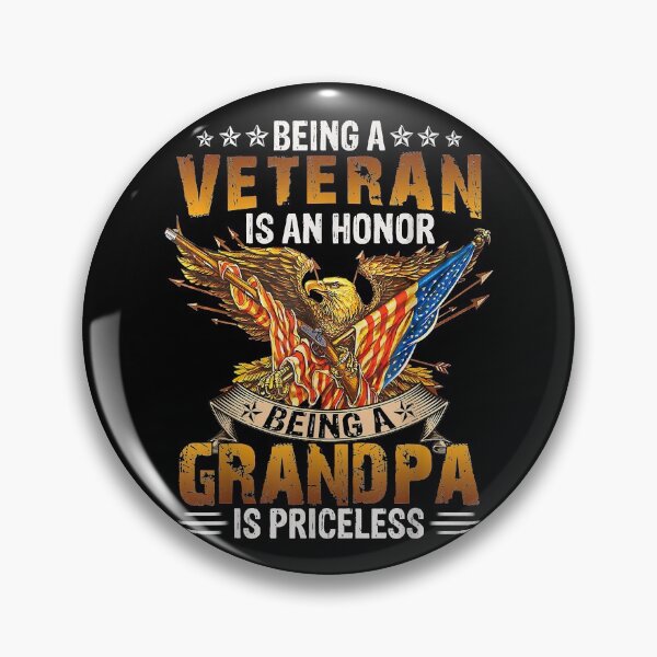 Item preview, Being a veteran is an honor being a grandpa is priceless designed and sold by GamarSobus.