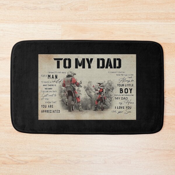 Item preview, To My Dad Motocross - Dad And Son Biker Love Dirt Bike designed and sold by MagicatcoArt.