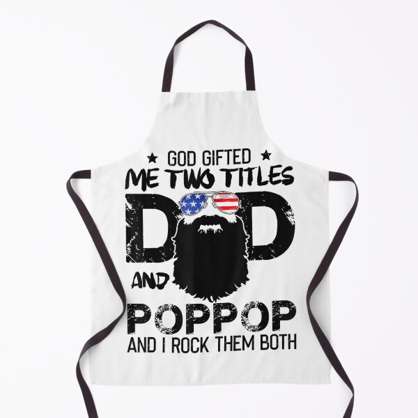 Item preview, God Gifted Two Titles Dad And Poppop Beards Father's Day designed and sold by GamarSobus.