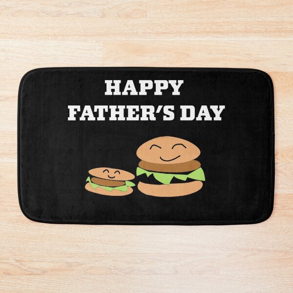 Item preview, Happy Fathers Day with Burgers designed and sold by Artstastic.
