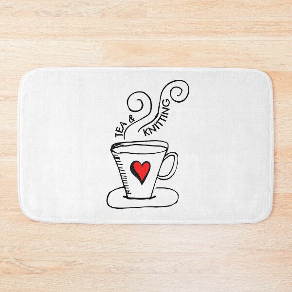 Item preview, Tea & Knitting designed and sold by TheGreenGoat.