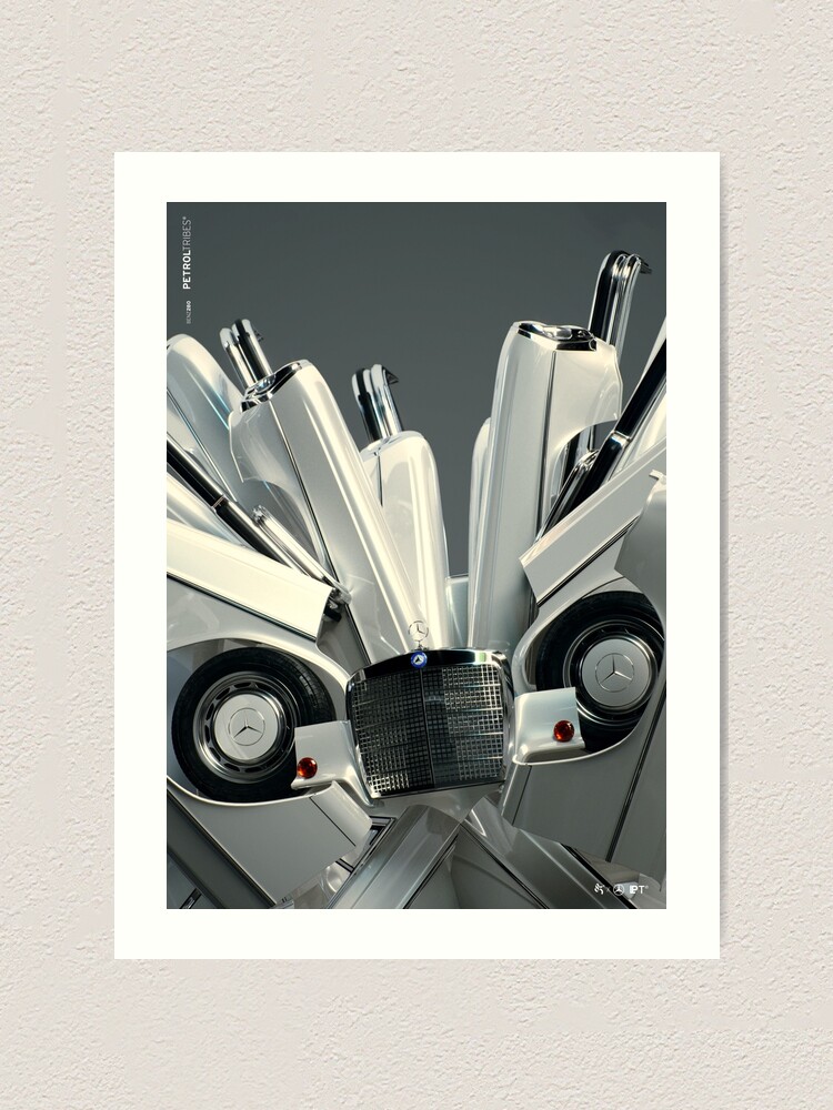 Alternate view of PETROLTRIBES M01 Art Print
