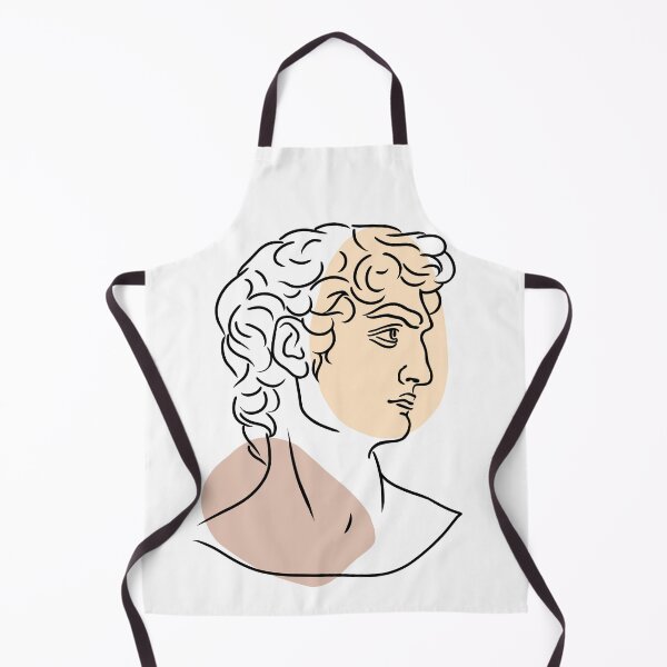 Item preview, Ancient Greek Statue David Line Art. Male figure. Line portrait designed and sold by smotrivnebo.