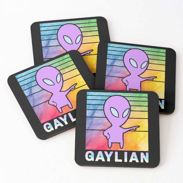 Item preview, Gaylien Funny Gay Pride designed and sold by ReichBourne.