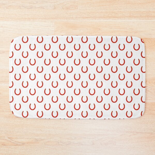 Item preview, Horseshoe With 4 Leaf Clover Pattern (White Background) designed and sold by Pendy777.