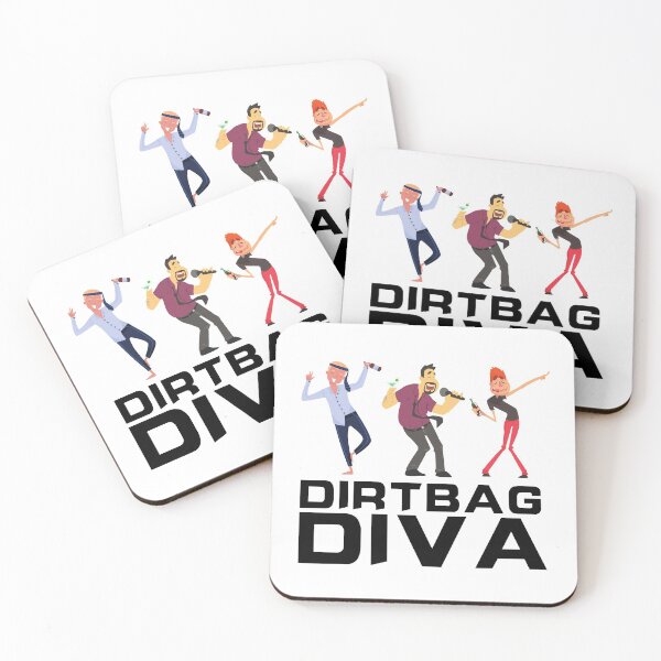 Item preview, Dirtbag Diva Holographic Sticker designed and sold by ReichBourne.