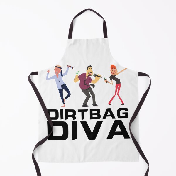 Item preview, Dirtbag Diva Holographic Sticker designed and sold by ReichBourne.