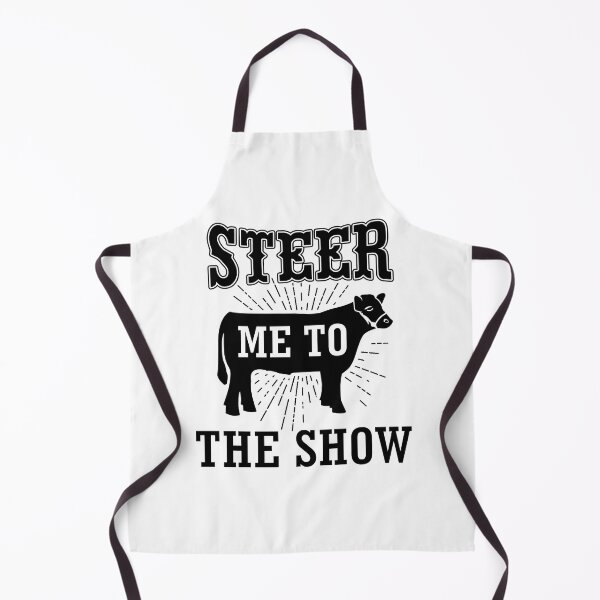 Item preview, Steer me to the show - Funny cute cow gift for men, women and girls designed and sold by Titmit.