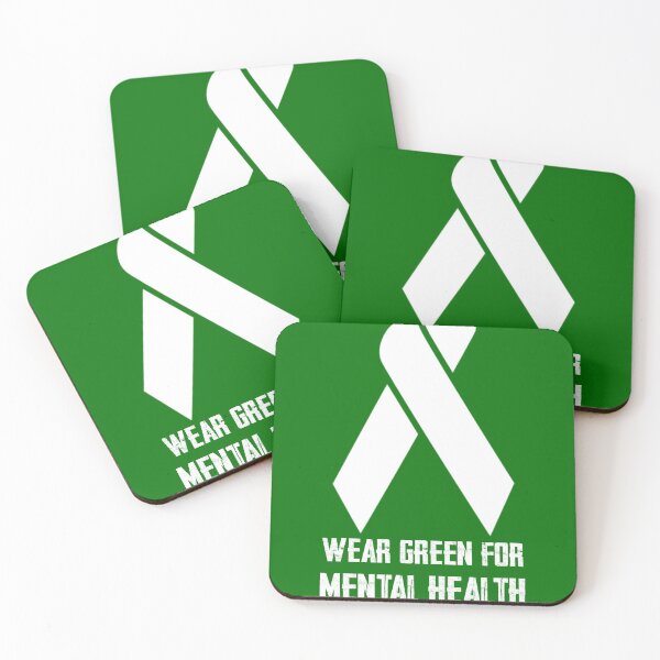 Item preview, Wear Green for Mental Health Awareness designed and sold by DynastyArt.