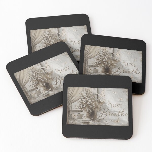 Item preview, Just Breathe - Ventana floral de mariposa designed and sold by Stewar-ArtCool.