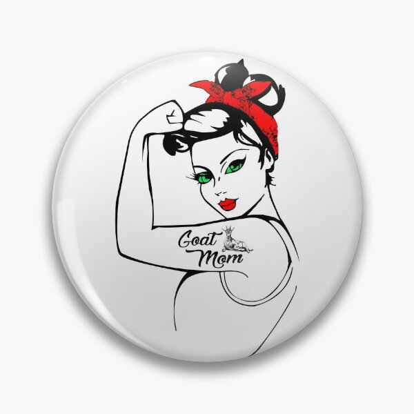 Item preview, Goat mom - Cute girl with red bandana. Awesome gift for Goats lovers designed and sold by Titmit.