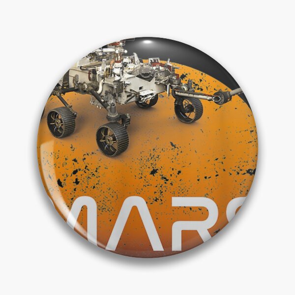 Artikelvorschau, Perseverance Mars Rover Landing 2021 Nasa Mission T-Shirt entworfen und verkauft von Lukifo-Fluid.