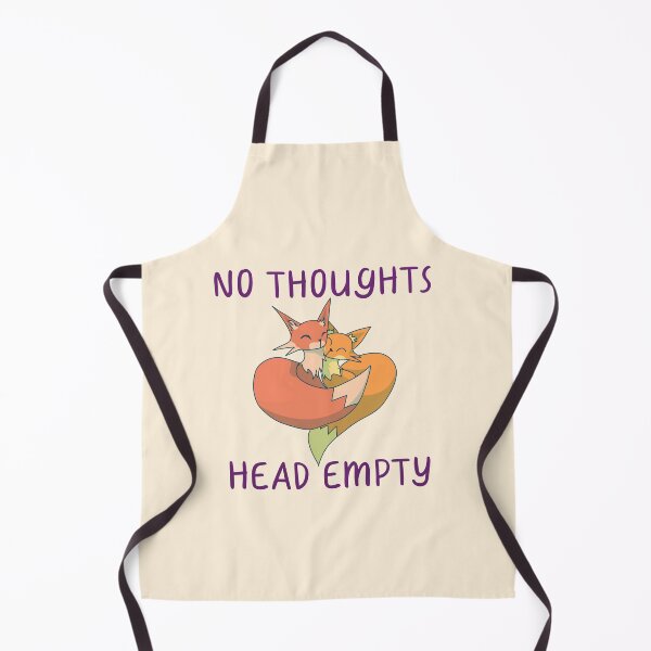Item preview, No Thoughts, Head Empty, Snuggling Foxes designed and sold by ForTheFrogWar.