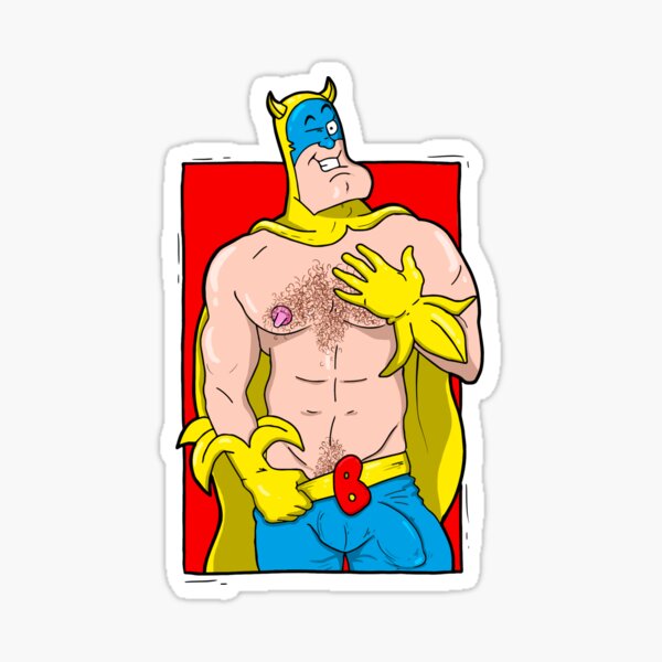 Bananaman Sticker