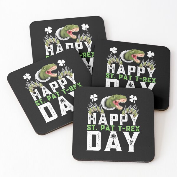 Item preview, Happy St Pat Trex Day Dino St Patricks Day designed and sold by ReichBourne.