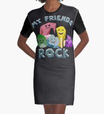 Friends Rock! Graphic T-Shirt Dress