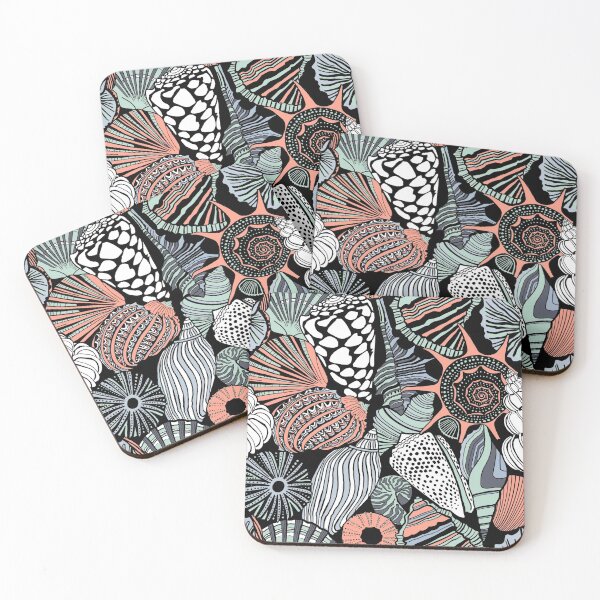 Item preview, Pastel shells designed and sold by freyasprints.