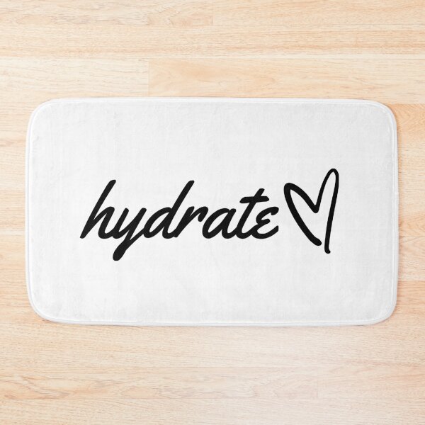 Item preview, hydrate, mental health matters designed and sold by Happy  Soul Store.
