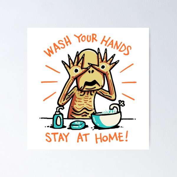 Item preview, Wash your hands and stay at home designed and sold by HaroldLewi.
