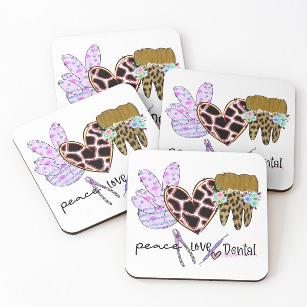 Item preview, Peace Love Dental for v1 designed and sold by dalypdesign.