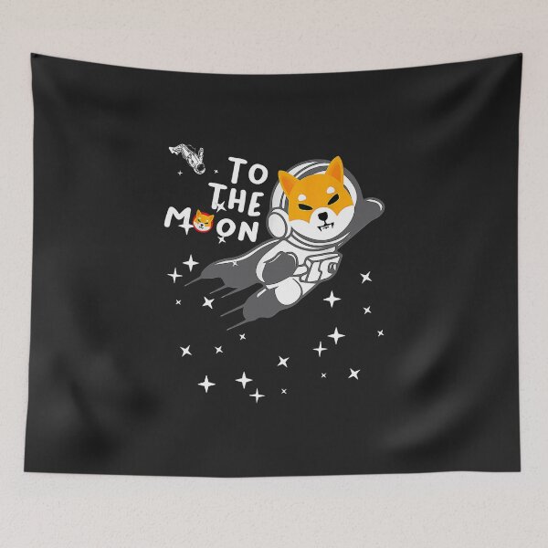 Item preview, Shiba Inu Cryptocurrency Coin Shirt Hold To The Moon Funny designed and sold by HaroldLewi.