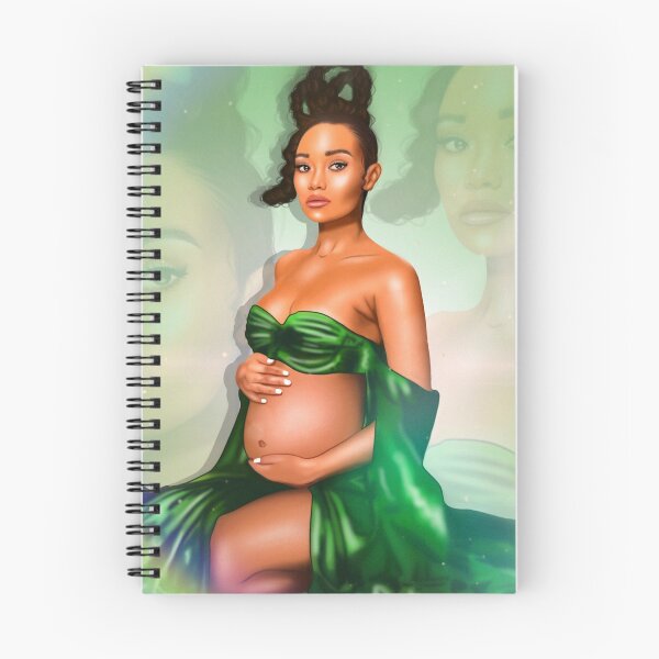 Item preview, Leigh pregnancy drawing  designed and sold by Nicole  Scarpa.