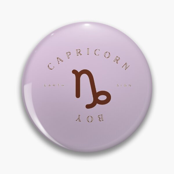 Item preview, CAPRICORN BOY / EARTH SIGN (liliac/mauve/purple/pink) designed and sold by alessialexx.