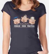 The Three Little Pigs 3 Disney's classics Fitted Scoop T-Shirt