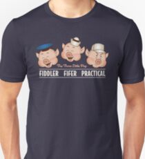 The Three Little Pigs 3 Disney's classics Slim Fit T-Shirt