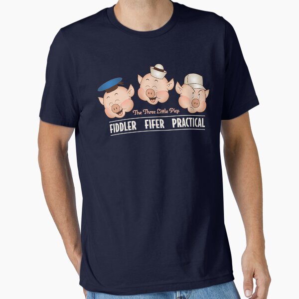 Item preview, The Three Little Pigs 3 Disney's classics designed and sold by ducklover.