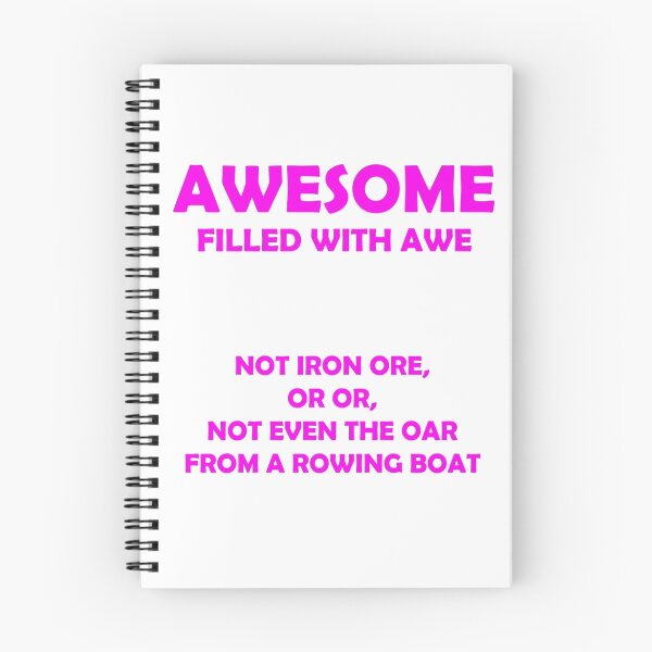Item preview, Awsome - full of awe (Pink) designed and sold by stevenestor.