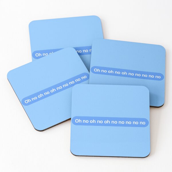 Item preview, Oh No Funny Saying Joke Text Message Bubble designed and sold by Barolina.