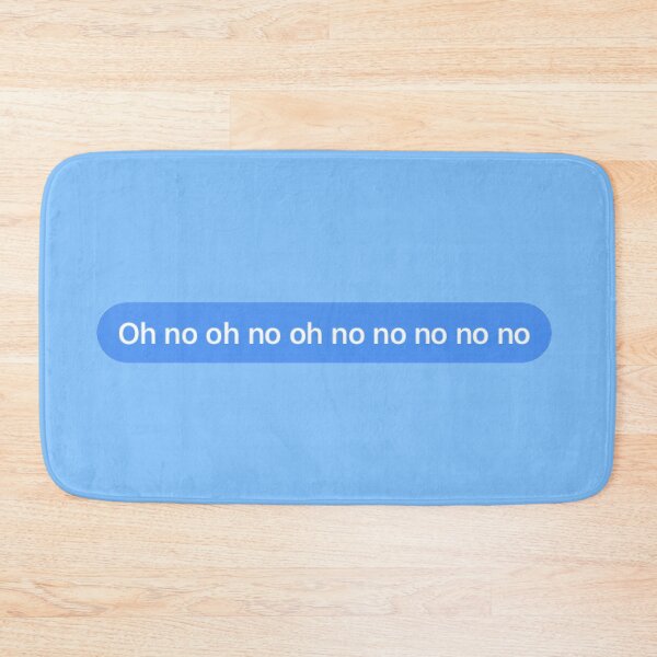 Item preview, Oh No Funny Saying Joke Text Message Bubble designed and sold by Barolina.