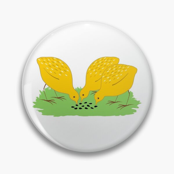 Item preview, Chickens pecking seeds of sunflower designed and sold by SpringForever.