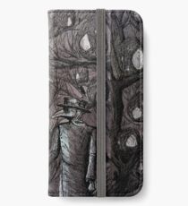 Pestvögel iPhone Flip-Case/Hülle/Skin