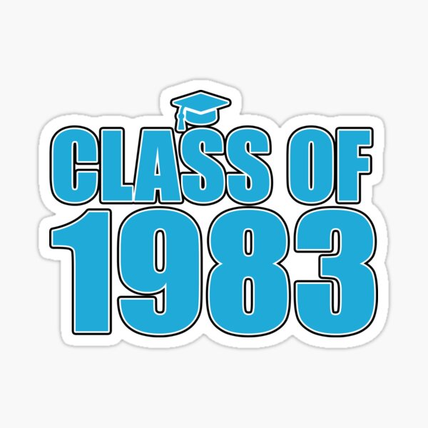 Class Of 83 1983 Graduation High School Reunion Vintage T-Shirt