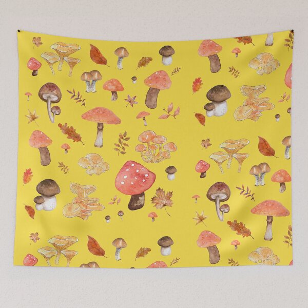 Item preview, Mushroom Dreams in the Autumn designed and sold by Saint and Raven.
