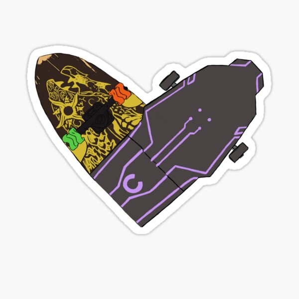 Item preview, Matchablossom Skateboard Heart designed and sold by Rumo-has-it.