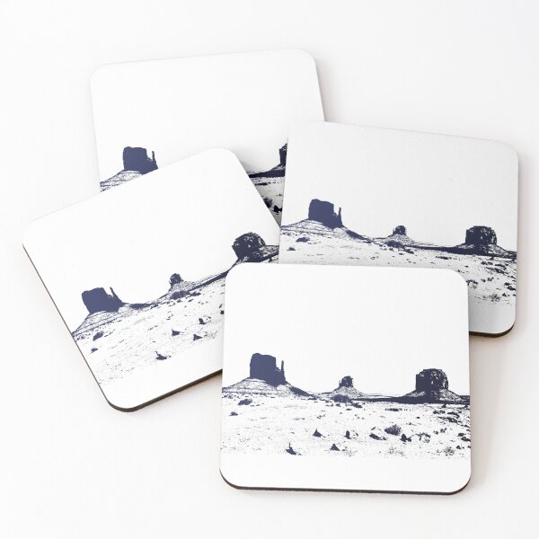 Item preview, Monument Valley in blue designed and sold by giuliobardelli.