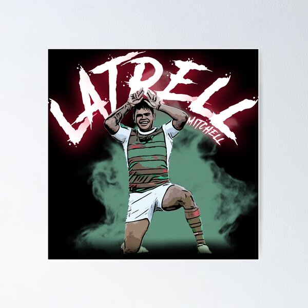 Item preview, Latrell Mitchell designed and sold by FootyCreative.