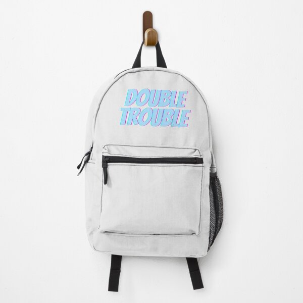 Item preview, Double Trouble - Funny Quote for Twins designed and sold by Zentropik.