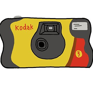 Lámina artística for Sale con la obra «Cámara desechable Kodak» de