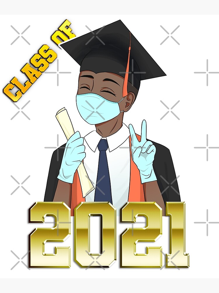 Carte De Vœux « Classe De Chemise De Graduation 2021, Cadeau De Graduation  Senior Pour Garçon, Remise De Diplôme De Quarantaine, T-Shirt, Tee », Par  Moderndesigns7 | Redbubble