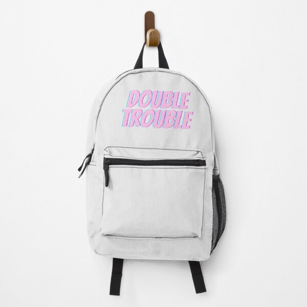 Item preview, Double Trouble - Funny Quote for Twins designed and sold by Zentropik.