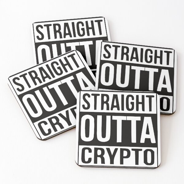 Artikelvorschau, Straight Outta Crypto entworfen und verkauft von ubantee.