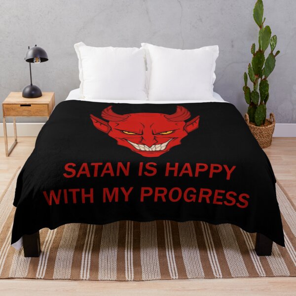 Item preview, Satan is happy with my progress designed and sold by ValentinaHramov.