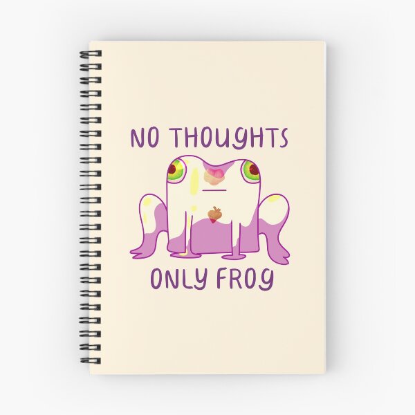 Item preview, No Thoughts, Only Frog, Zombie Frog designed and sold by ForTheFrogWar.